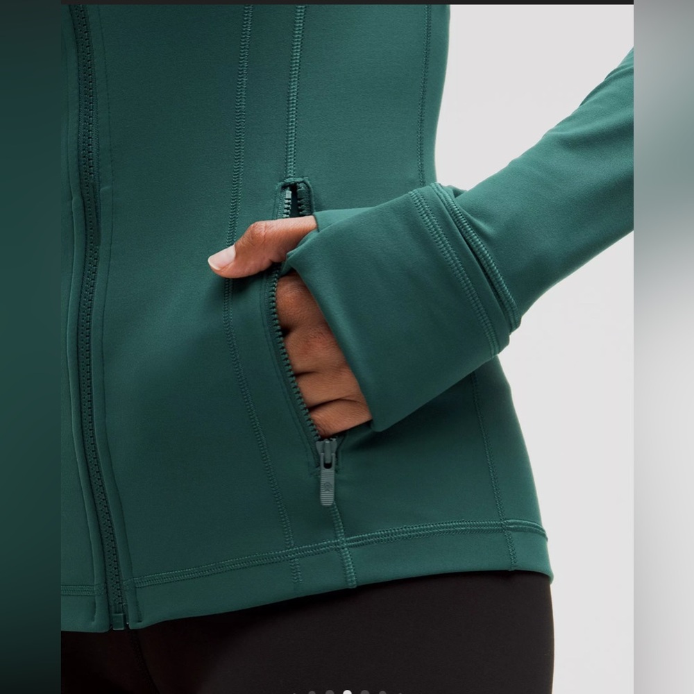 🆕Lululemon🍋 Define Jacket Nulu Colour Storm Teal Sz 4 - Picture 11 of 11